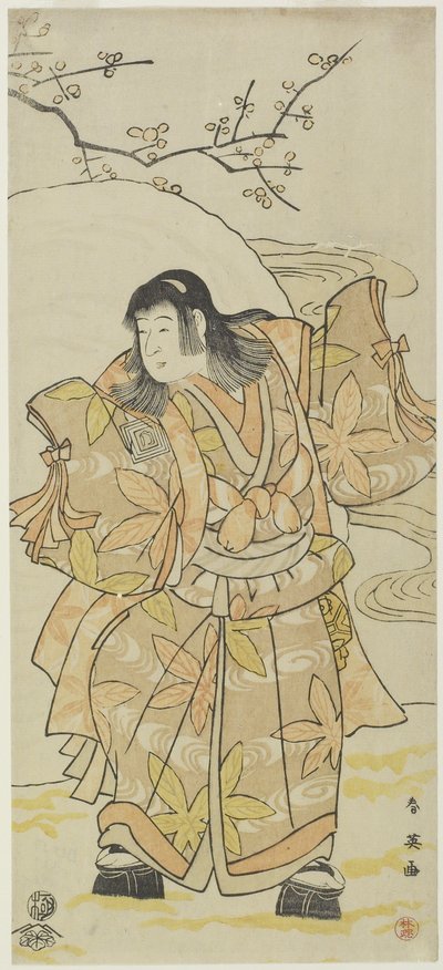 An Actor as a Boy, c. 1793 by Katsukawa Shun